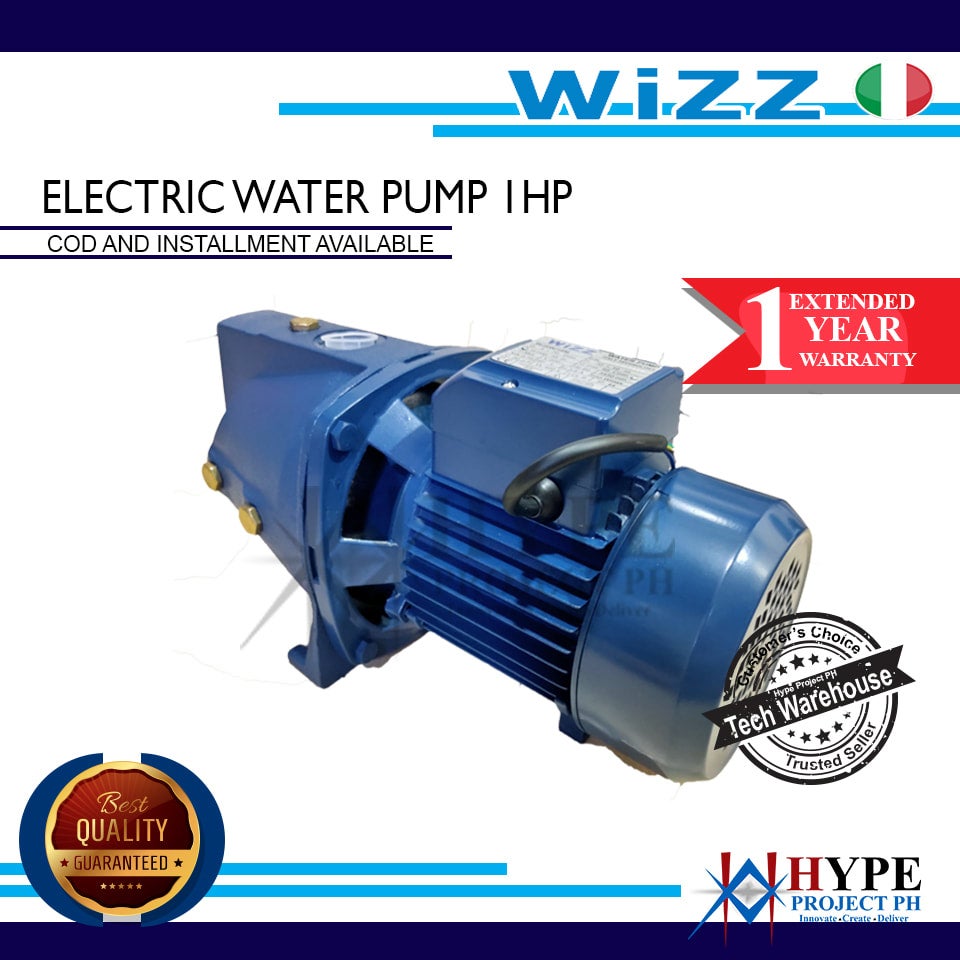 Wizz Electric Water Pump 1 HP Hype Project PH